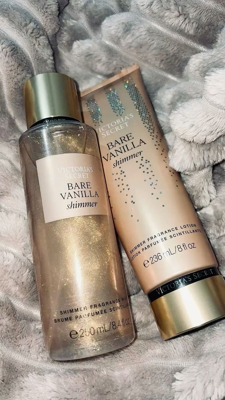 Trend Aura Vanilla Glow Body Mist & Shimmer Lotion Gift Set